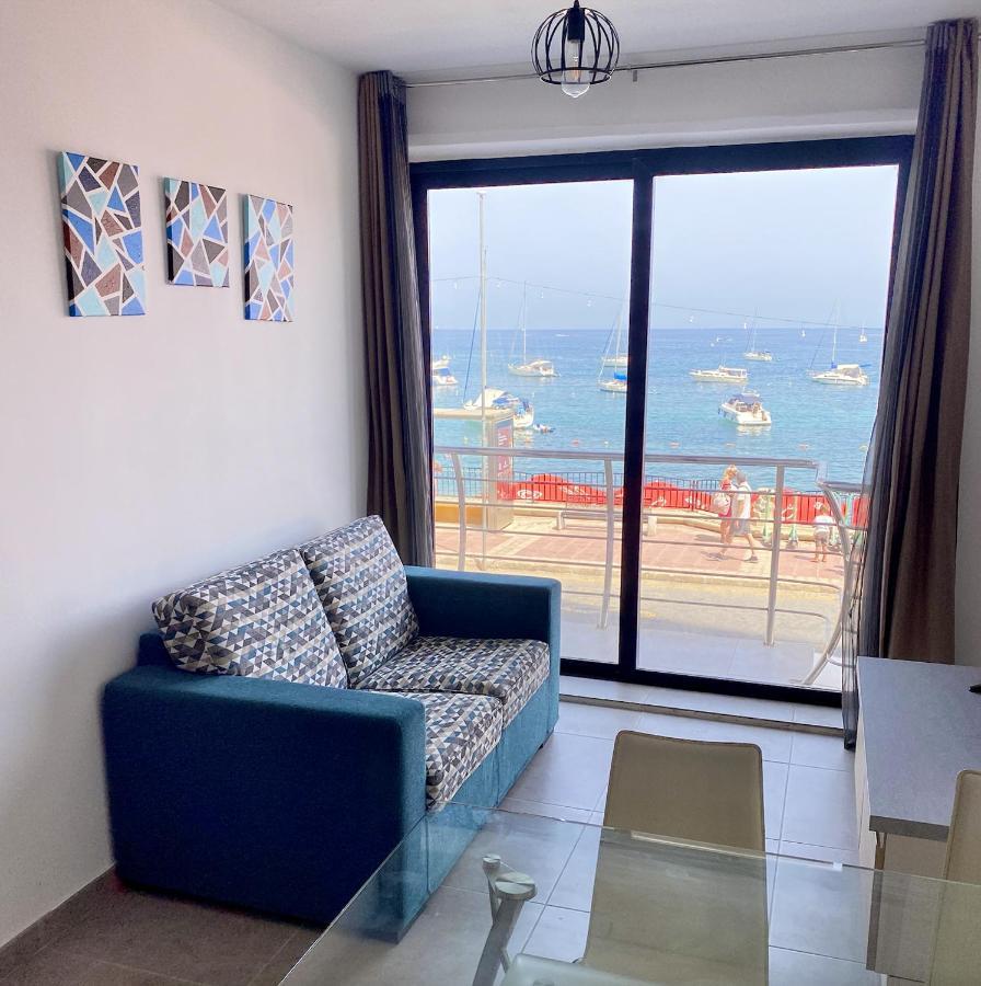 F1 1 Lovely Room, Bathroom And Living Shared Saint Julian's Exterior foto